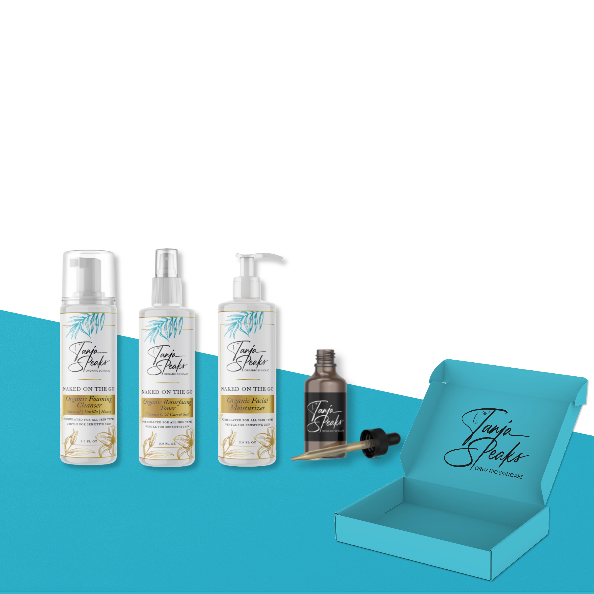 Naked On The Go Organic Skincare Kit - Tania Speaks Organic Skincare